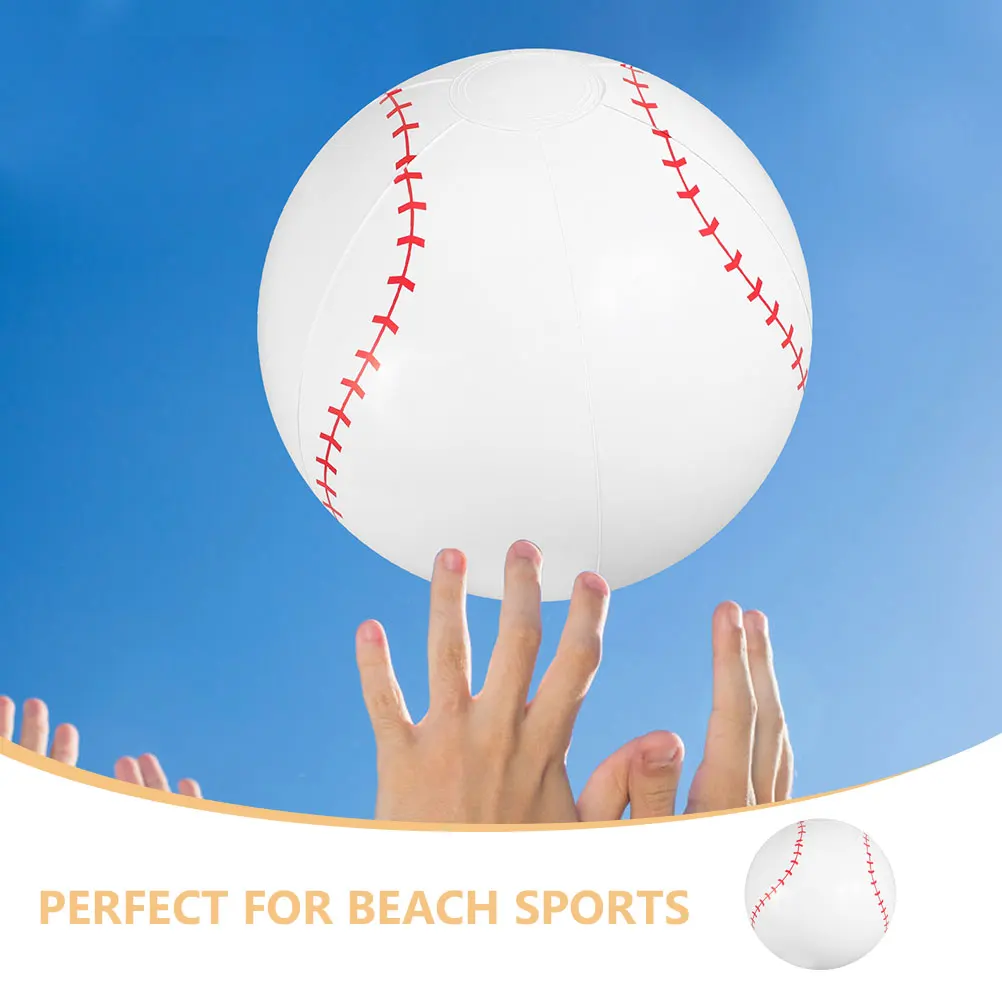 4 pièces gonflable Baseball nager flottant petite piscine gonflable jouet d'eau balles jouets