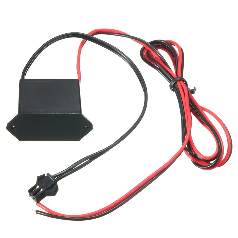 Mini contrôleur de pilote d'alimentation de fil EL néon DC 12V, pour 1-10M, adaptateur d'alimentation d'inverseur de lumière de fil EL LED, pilote de fil néon Flexible