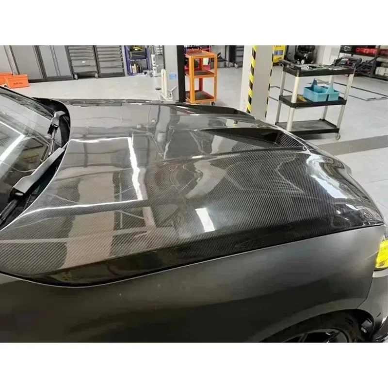 

Для BMW M3 G80 M4 G82 G83: Капот из углеродного волокна, крышка двигателя, накладка на капот, стиль AIP, автозапчасти, комплект обвеса