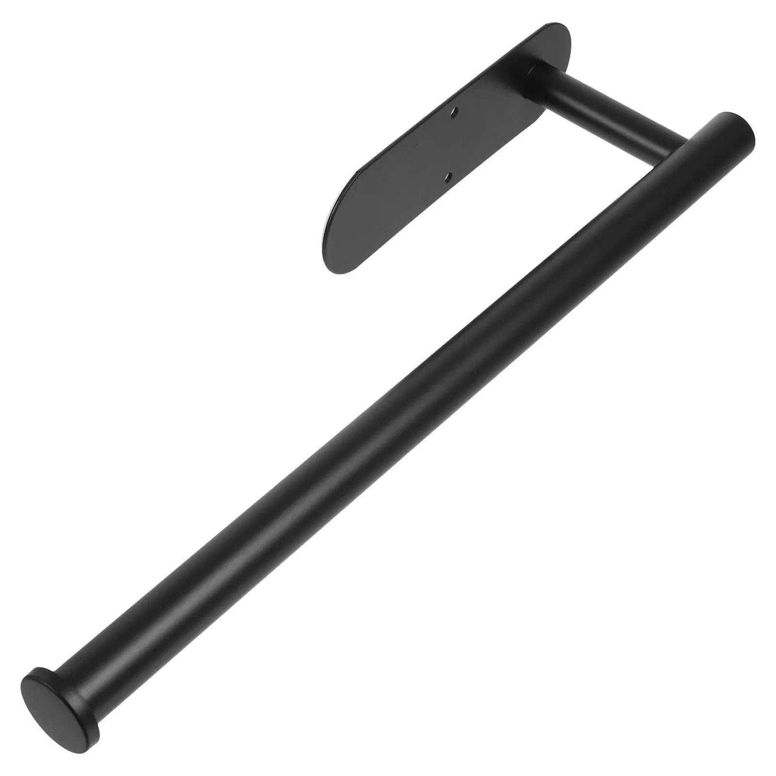 

Wall-Mounted Paper Towel Rack Aviation Aluminum No Punching Required Easy Clean Household Bathroom Kitchen Towel Organizer