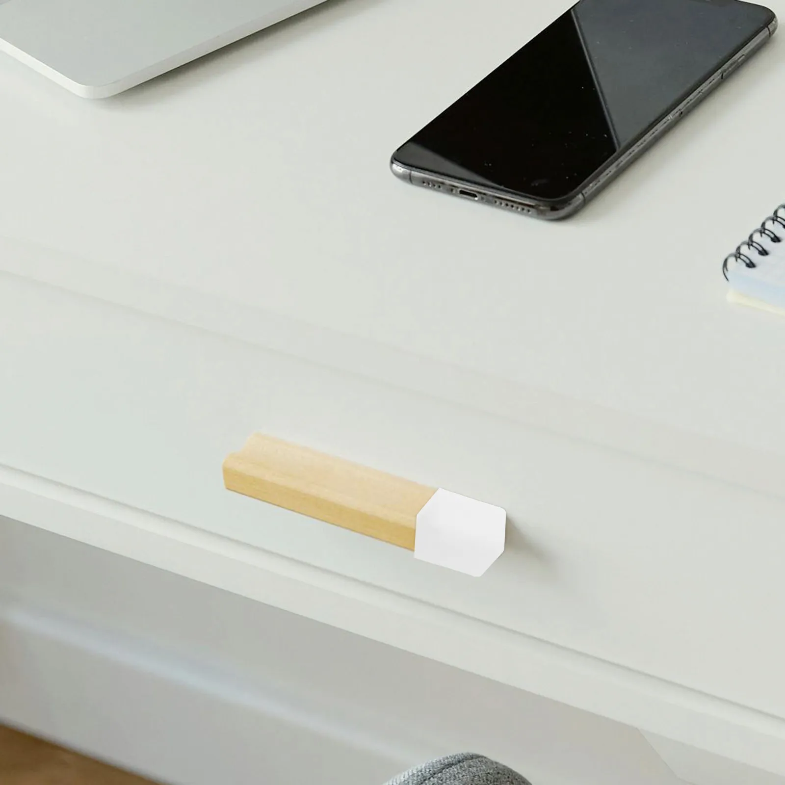 Silicone Baby Corner Protectors Drawer Handles Set for Cabinets Drawers Furniture Straight Design Easy Peel Stick