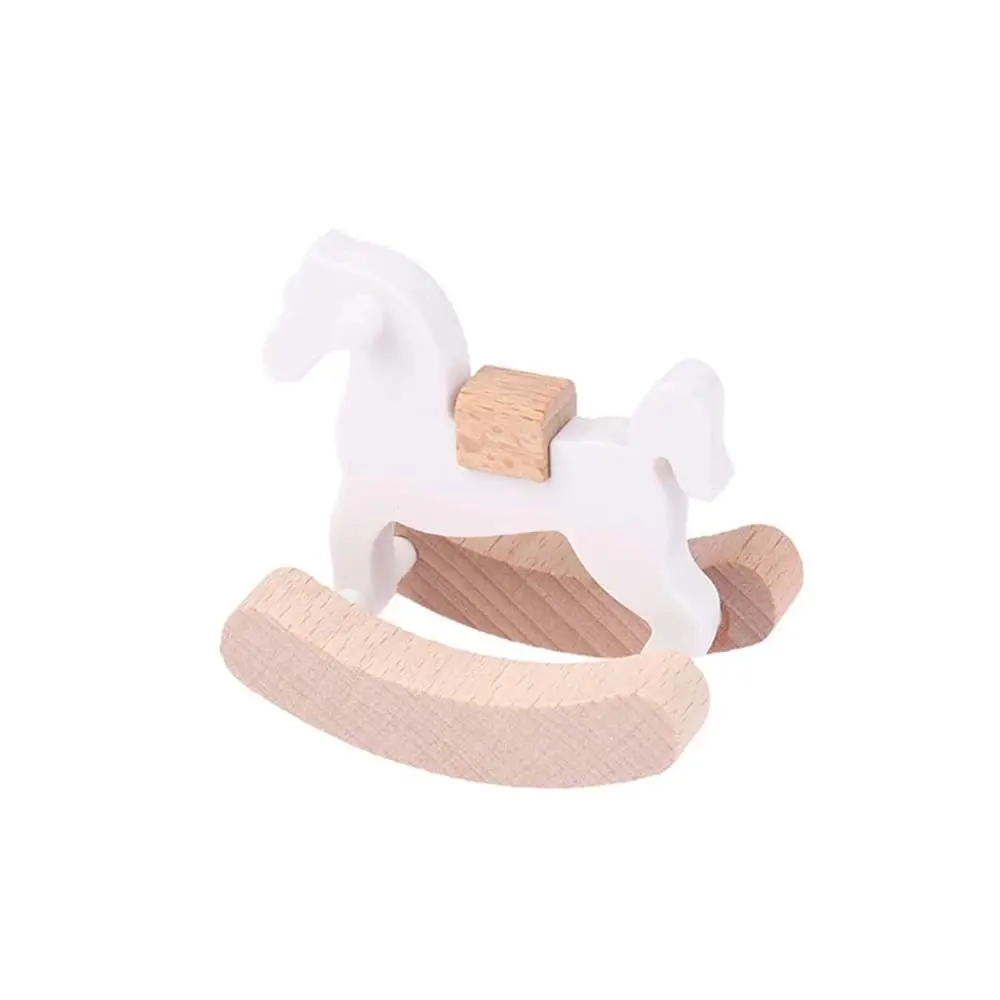 

1:12 кукольный домик, деревянная игрушка-лошадь, имитация кукольного домика, модель обеденного стула, обеденный стул, троянский конь, мебель для кукольного домика