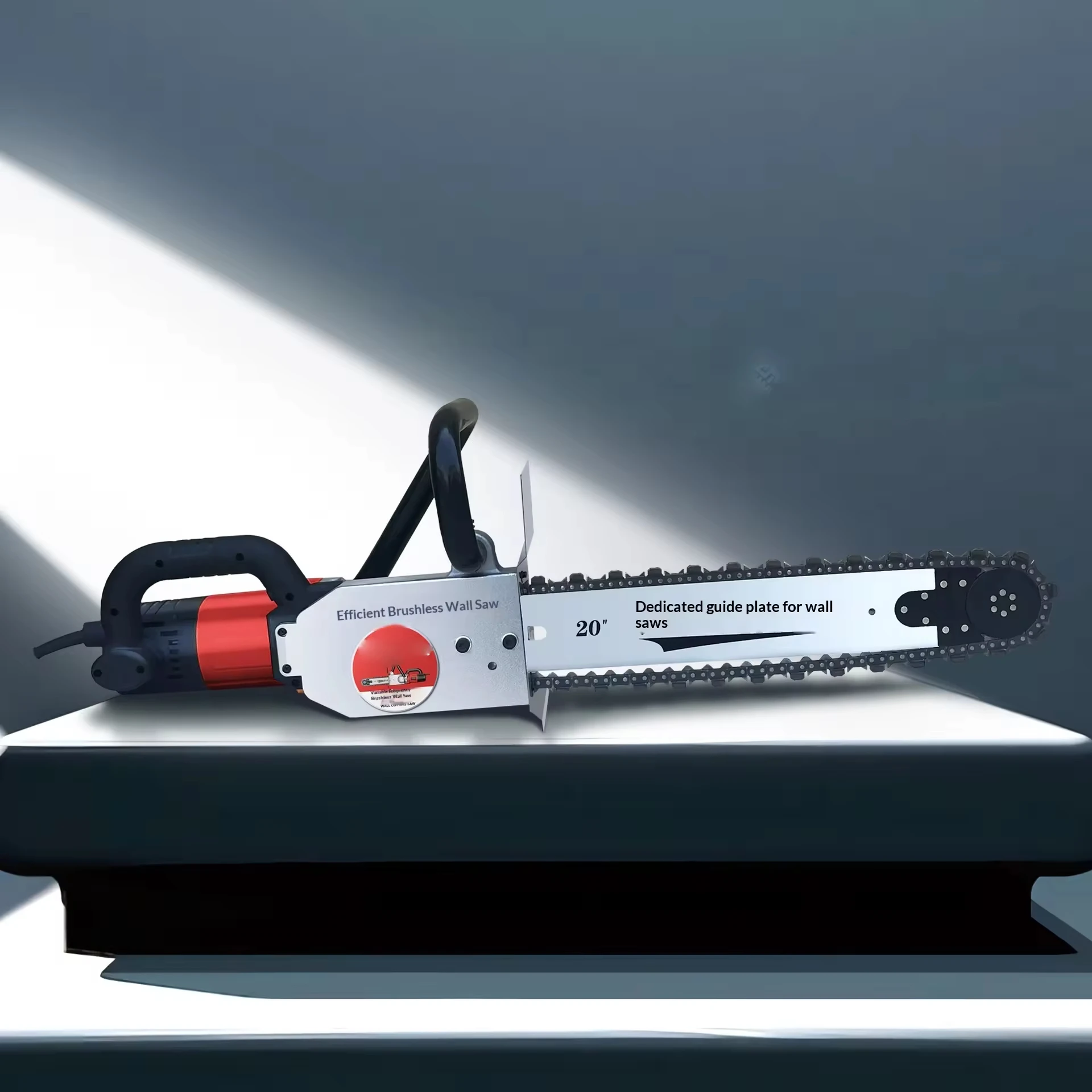 

Электрическая высокочастотная бесщеточная цепная пила для резки бетона, стальных прутков и стен, многофункциональная машина для вырезания проемов под двери и окна