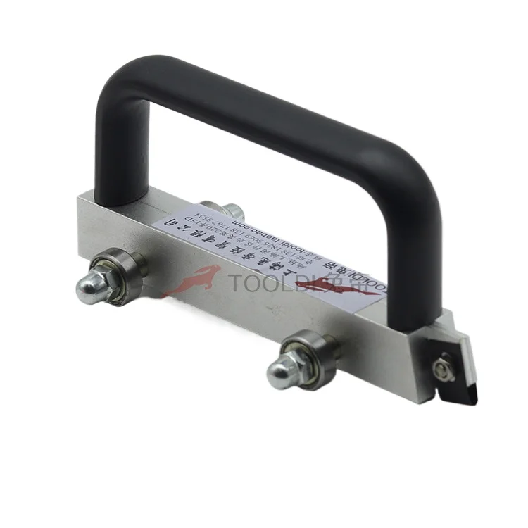 PVC Plastic Sports Floor Slotting Two-way Slotter, Guide Wheel Guide Piece Slotting Knife