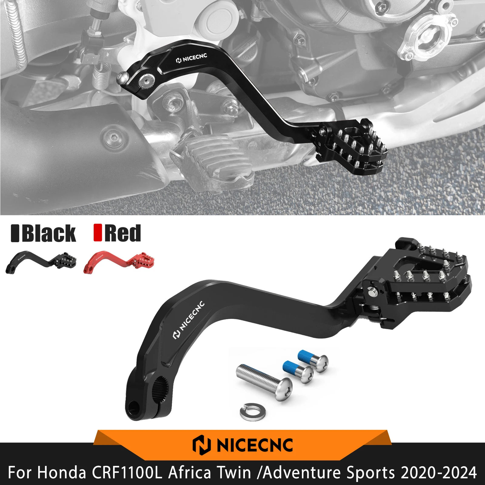 

For Honda CRF1100L Africa Twin /Adventure Sports Africa Twin CRF1100L Adjustable Rear Brake Pedal Lever CRF1000L Africa Twin/Adv