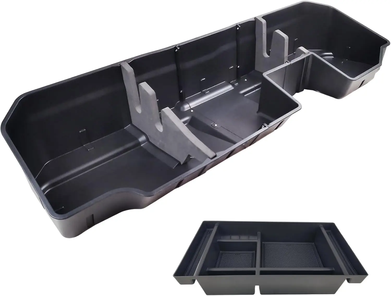 

Ящик для хранения под сиденьем и органайзер-лоток для консоли для Chevrolet Silverado GMC Sierra Double Cab Crew Rear