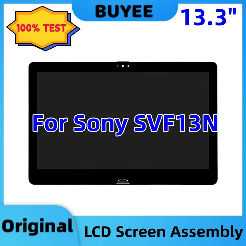 

Original 13.3" LCD Screen For Sony Vaio SVF13N SVF13N1C5E LCD Digitizer Assembly With/Without Frame 100% Testing Works Well