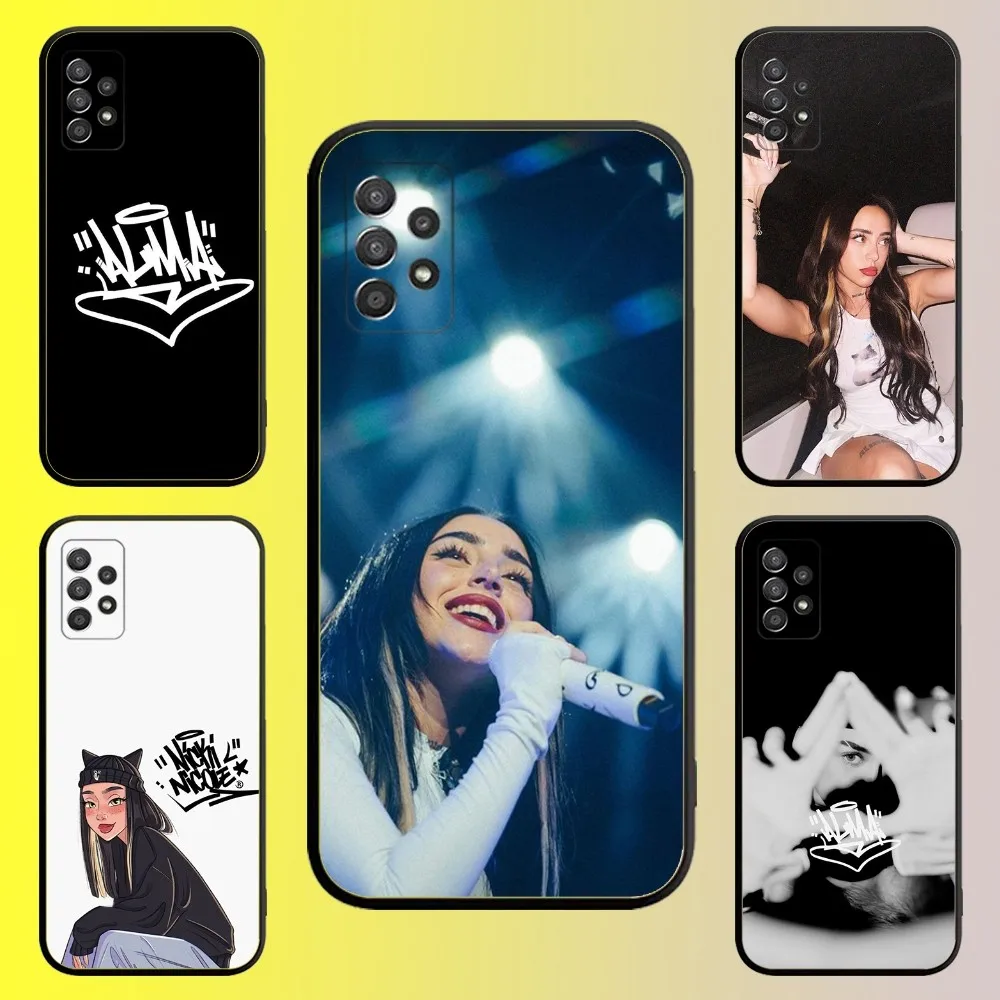 Nicki singer N-Nicole Phone Case For Samsung Galaxy A13,A21s,A22,A31,A32,A52,A53,A71,A80,A91 Soft Black Shell