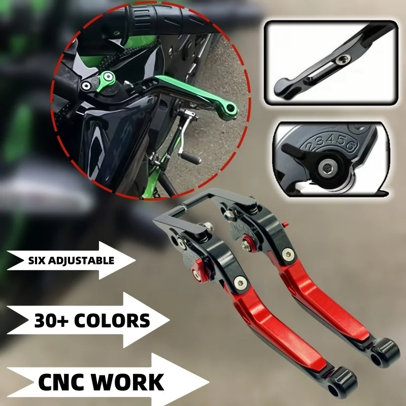 

Для Suzuki GSXR 750R/GSXR750 1989 1990 1991, набор тормозных рычагов, складные регулируемые рычаги, детали мотоцикла