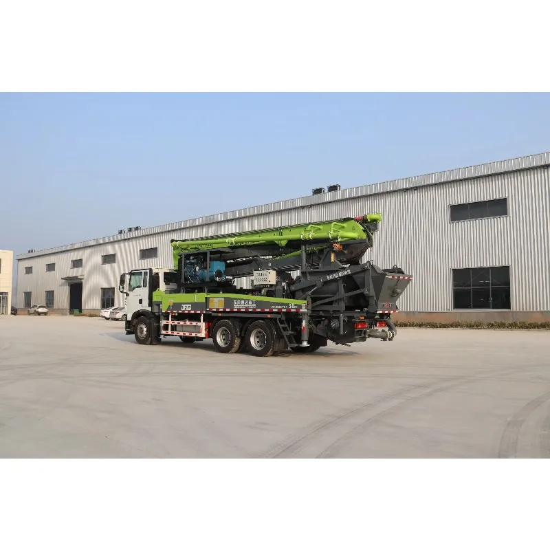 43m Concrete Pump Truck Mounted Boom Pump High Efficiency Ready Mix Concrete Pumping Machine Construction Machinery Pump Truck
