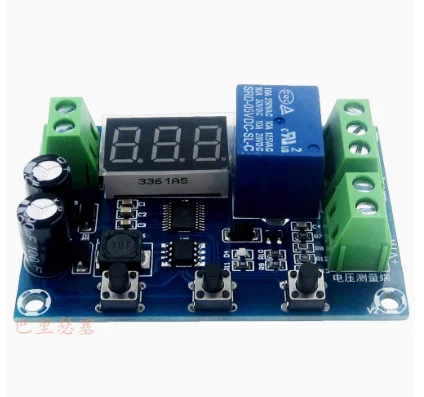 1PCS XH-M608 Battery Load Discharge Module DC 6-40V Integrated Voltmeter Undervoltage Overvoltage Protection Timing Dischargein