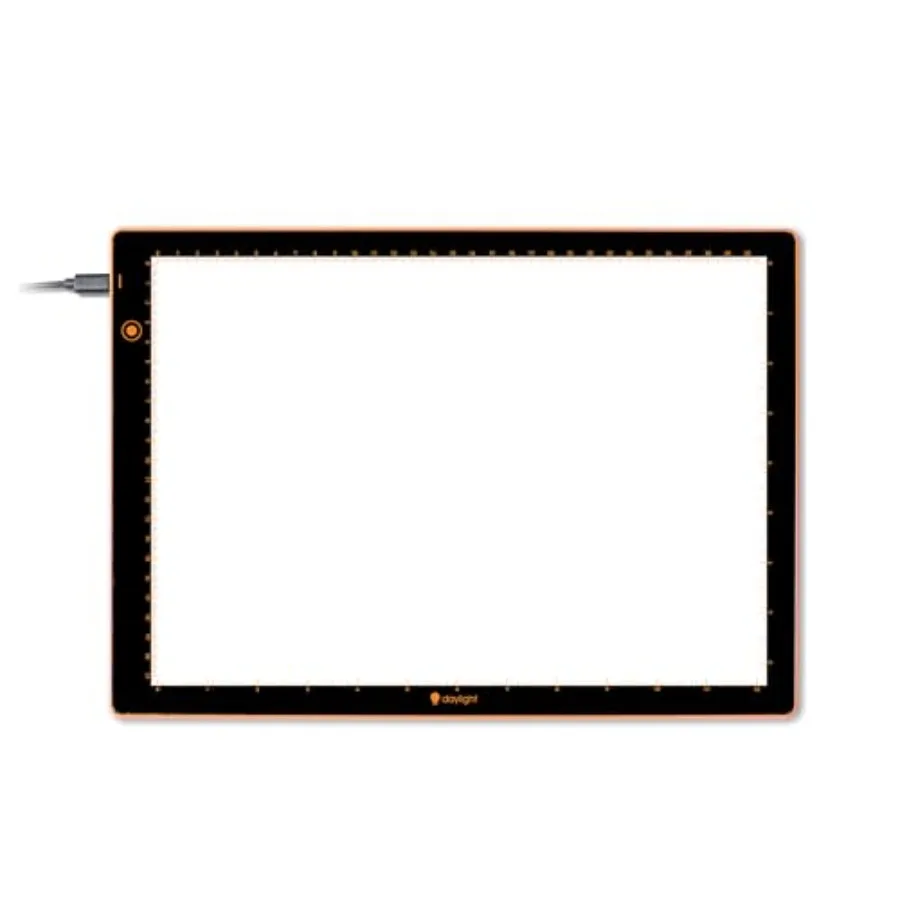 

Световой планшет Wafer 2 Lightbox - световая панель формата A3 для копирования, рисования, скетчинга и живописи - с регулируемой яркостью и функцией диммирования - световой планшет для копирования