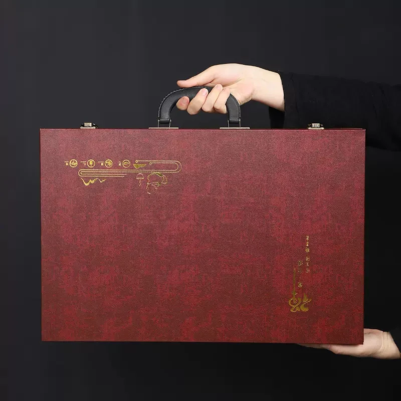 Purple sand automatic tea set stone grinder lazy bubble teapot brewer living room tea tray set household gift box