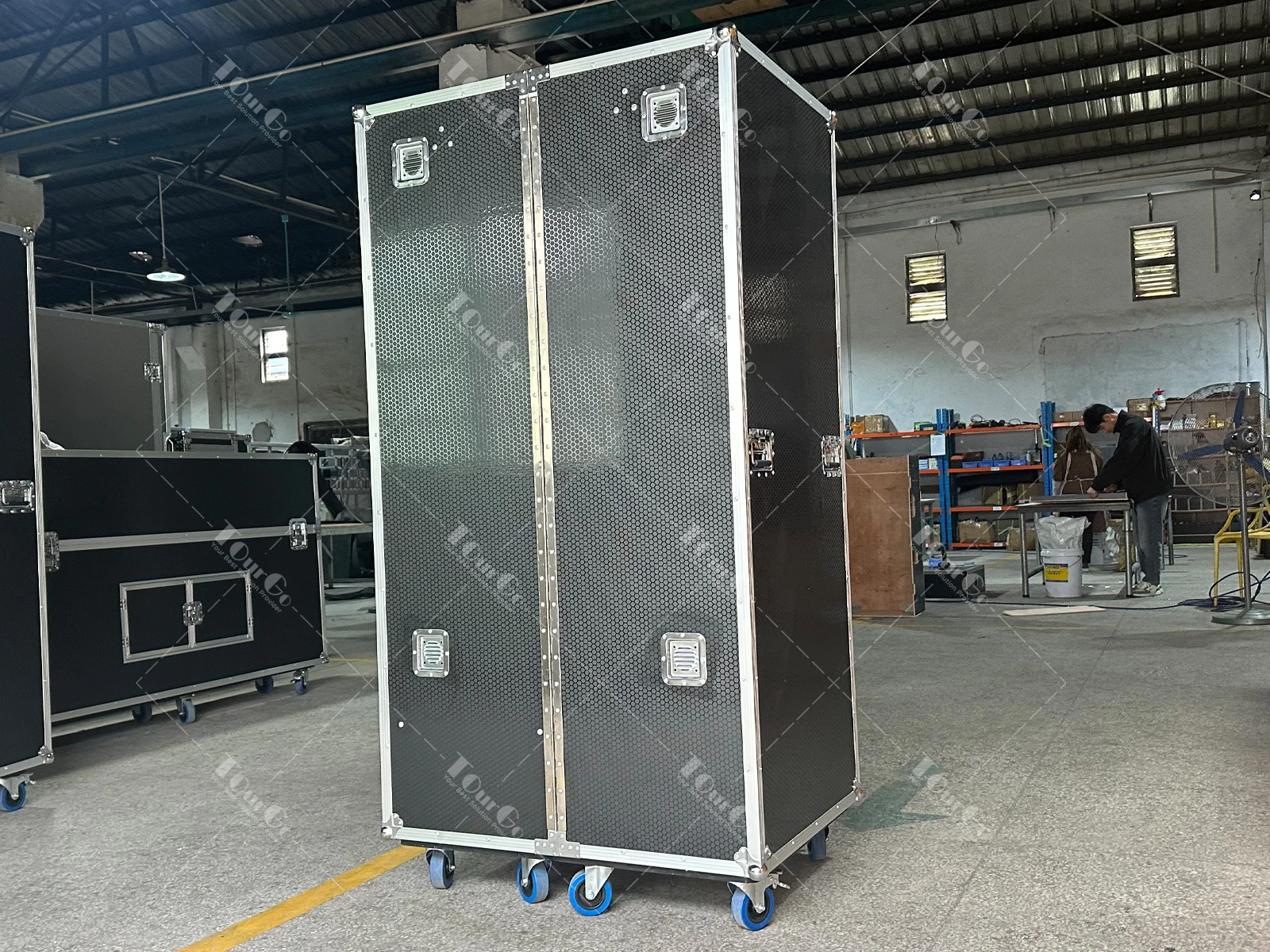 Flight Case per armadio mobile personalizzato