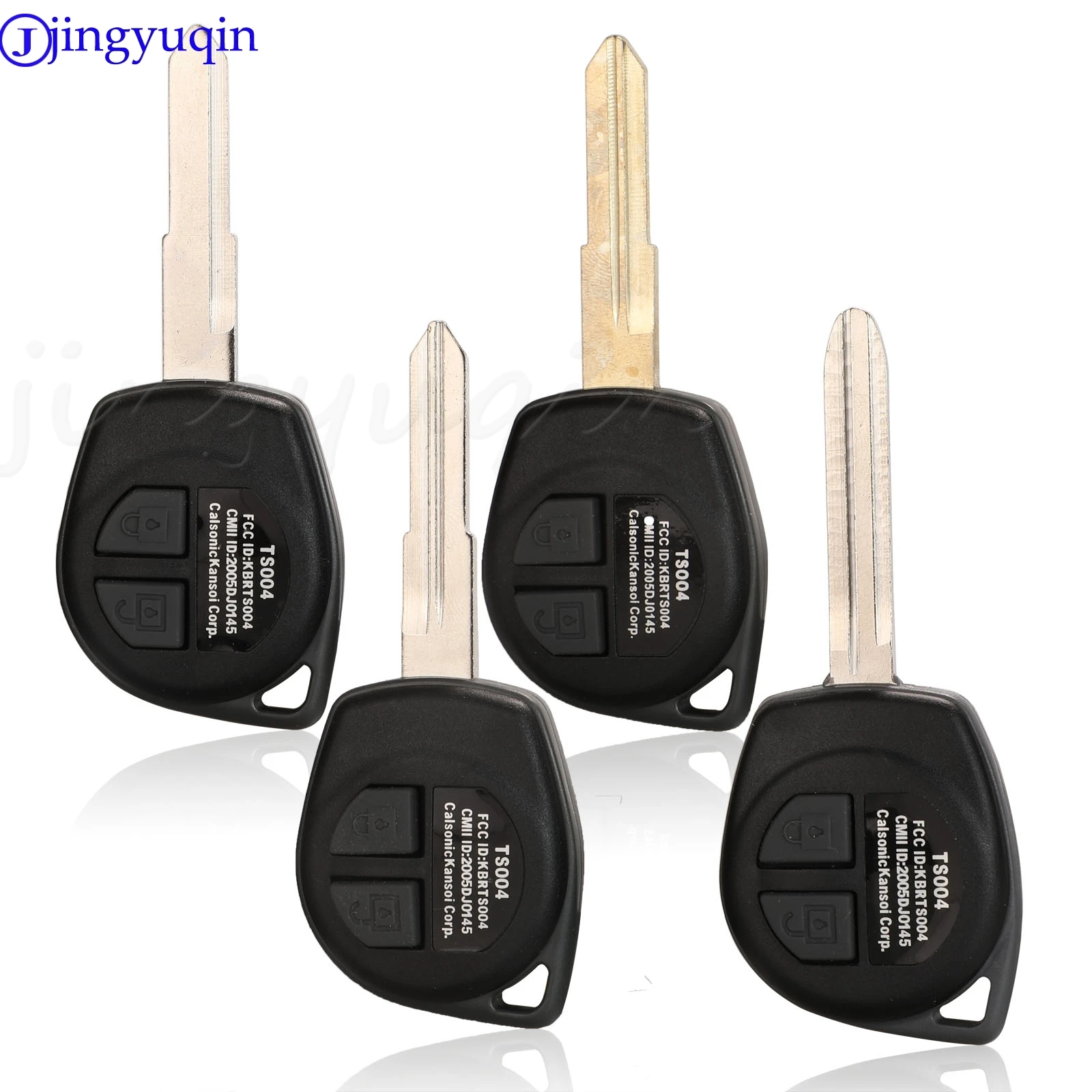 

Чехол для ключа с 2 кнопками jingyuqin + кнопка для Suzuki Grand Vitara Igins Alto SX4 Agila Fob Shell HU133R TOY43 SZ11R Blade