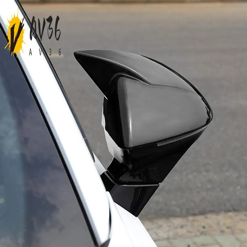 

AV36-For MG 4 MG4 EV Mulan 2023 Car Side Rear View Mirror Cover Trim Protector Decoration Replacement Accessories Black