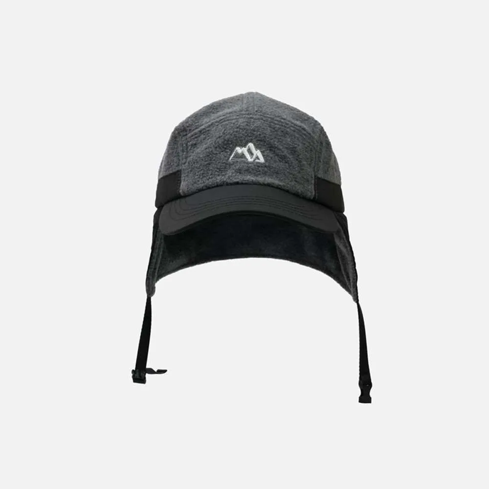 Japanese Style Ear Protection Cap Lightweight Multi-functional Earflaps Visor Hat Polar Fleece Contrast Color