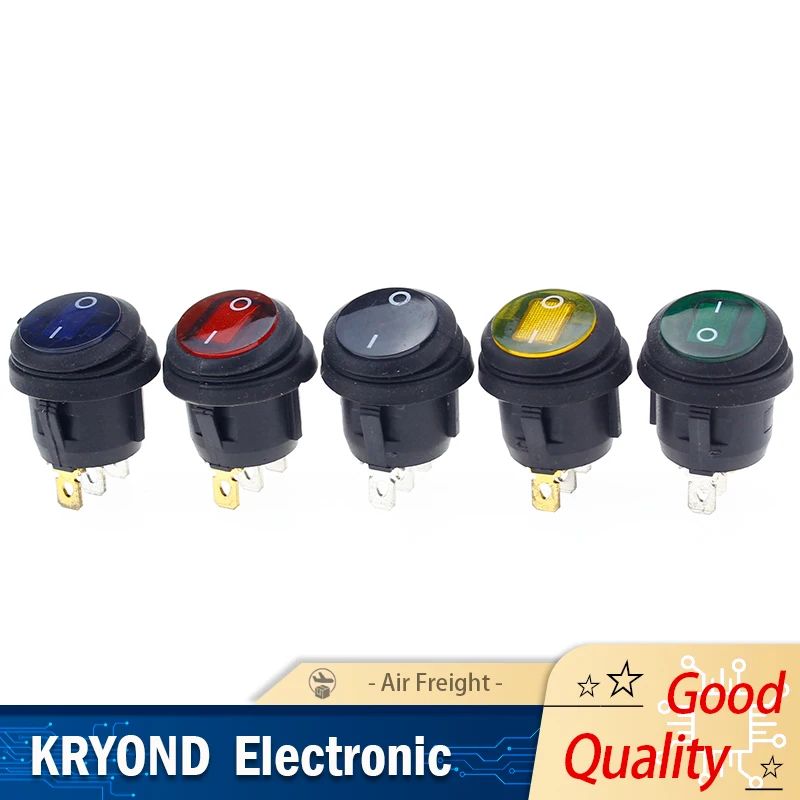 1PCS KCD1-2 3 Pins …