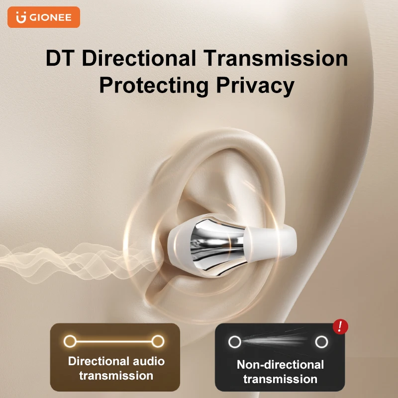 Gionee Wireless Kopfhörer Bluetooth 5,4 Ohr haken Sports til kompatible Rausch unterdrückung Stereo HD Call Touch Control Spiel Headset