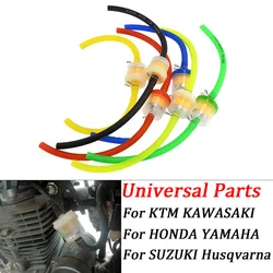 For 49cc 50cc 110cc 125cc Motocross Dirt Pit Bike Moped Scooter ATV Go Kart Motorcycle Unive rsal Gas Fuel Filters and Fuel Pipe
