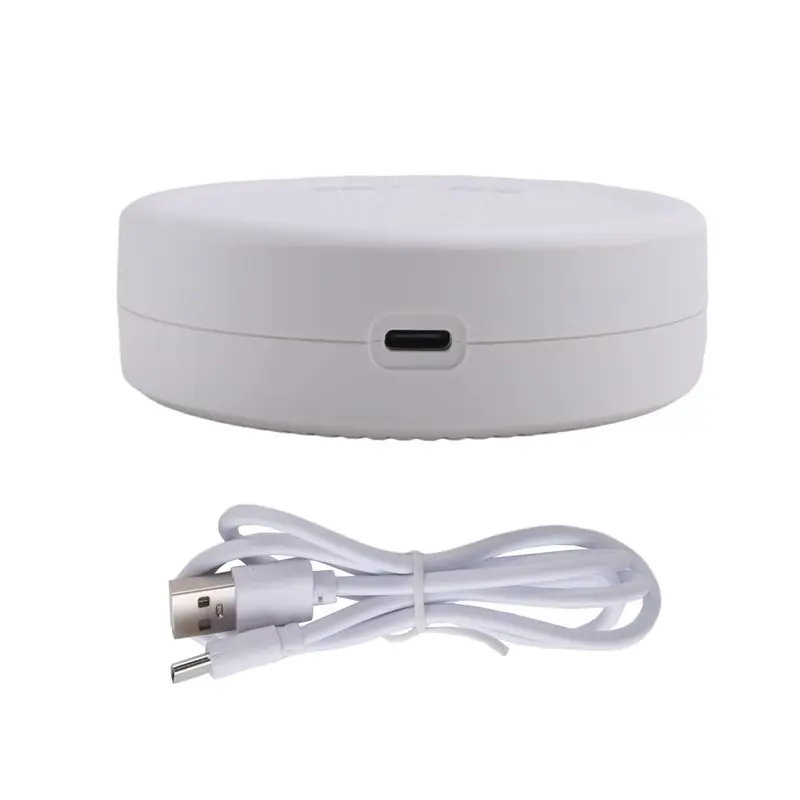 1Set Smart Zigbee Gas Leakage Detector Tuya Smart Home Security Alarm System Smart Life Tuya App White-ABIU