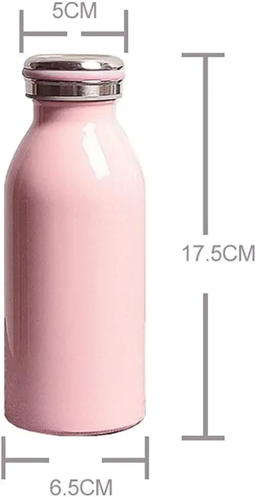 Milk Vacuum Flasks Stainless Steel Cup Water Bottle Sports Travel Thermals MugTravel Insulated Cup (Color : A) (A)