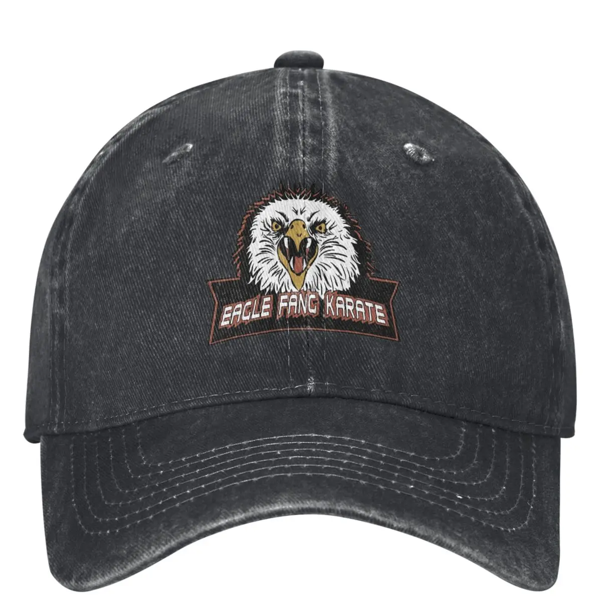 Eagle Fang Karate Washed Baseball Cap logo Casual Trucker Dad Hat Summer Female Male Outdoor Sun Sunshade Baseball Caps