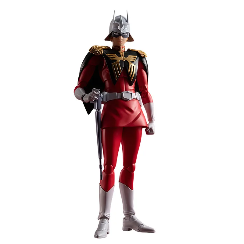 Bandai Original S.H.Figuarts Char Aznable 155mm figurines d'action Anime jouets pour garçons cadeau de noël modèle à collectionner ornements