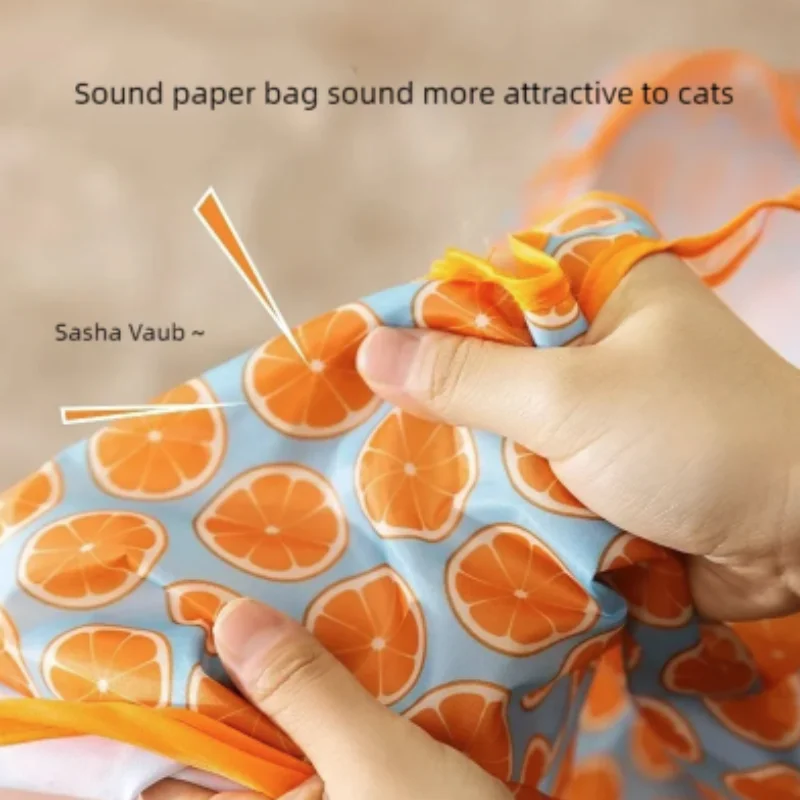 Interactive Cat Tunnel Bag with Peek Hole Smart Play Game Mouse Hunting Toy for Kittens Indoor Fun Drilling Pet Activity Toy - view 6