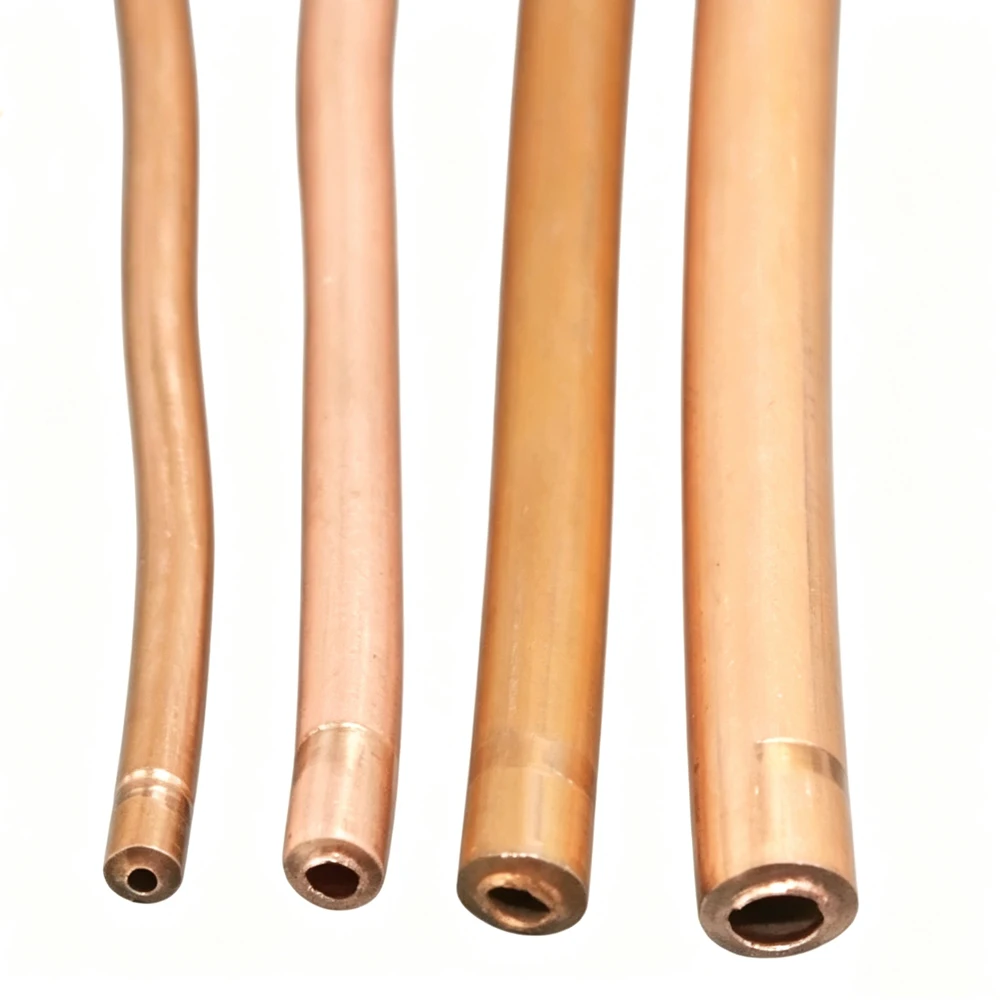 1Meter Soft Copper Tube Used Heat Dissipation Tube For Mold/Industrial Instrument Water Cooling Circulation