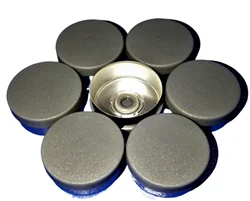 20mm Plastic Aluminium Cap,200pcs/lot!Grey Plastic Caps, pharmaceutical caps,Closure tops for crimping glass vial