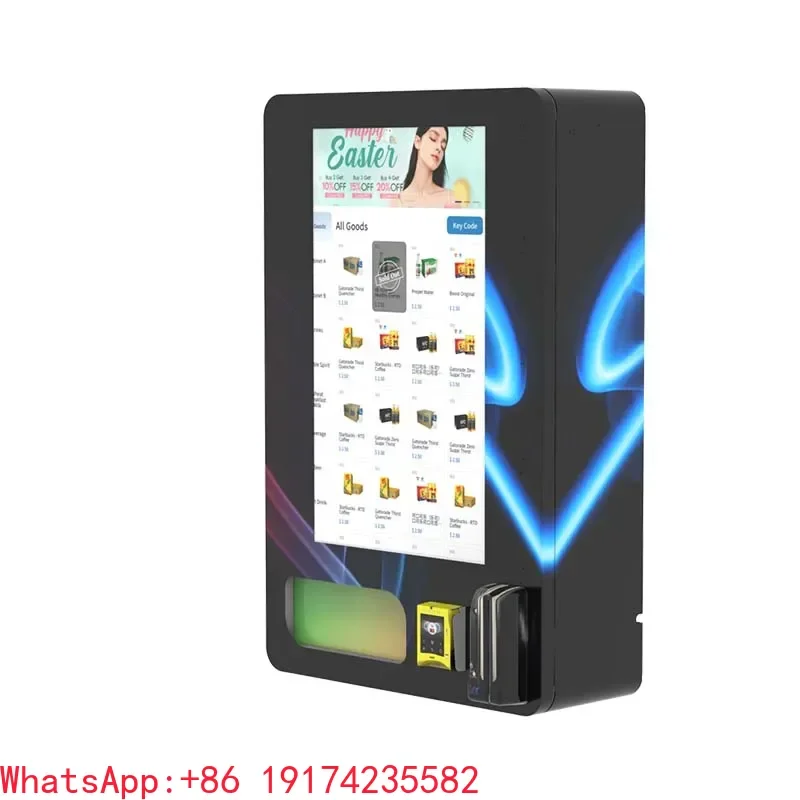 Digital Touch Screen Age Verification Wall Mounted Small Vending Machine Mini