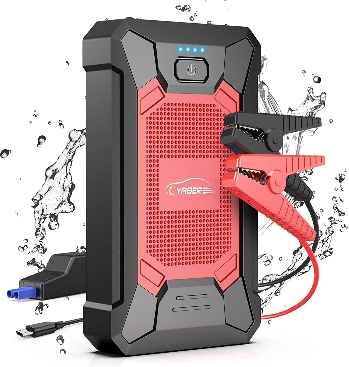 Car Battery Jump Starter 2000A Portable Car Jump Starter Battery Pack (7.0L Gas/5.5L Diesel) 12V Box Car Battery Jumper Starter