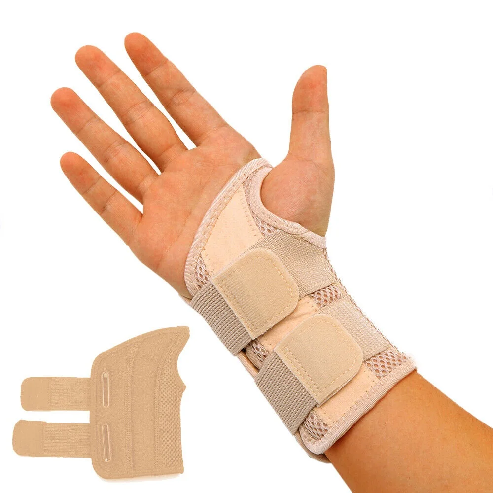 1PCS Wrist Splint Carpal Tunnel Protector Wrist Support Hand Brace Palm Wrap Wrist Injury Fracture Fixed Orthopedic Wristband