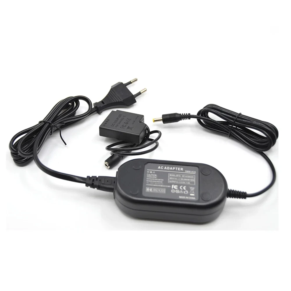 

DMW-BLH7E BLH7PP Dummy Battery DCC15 DC Coupler DMW-AC8 Power Charger Fit for Panasonic DMC-GM1 GM5 GF7 GF8 LX10 LX15 Camera