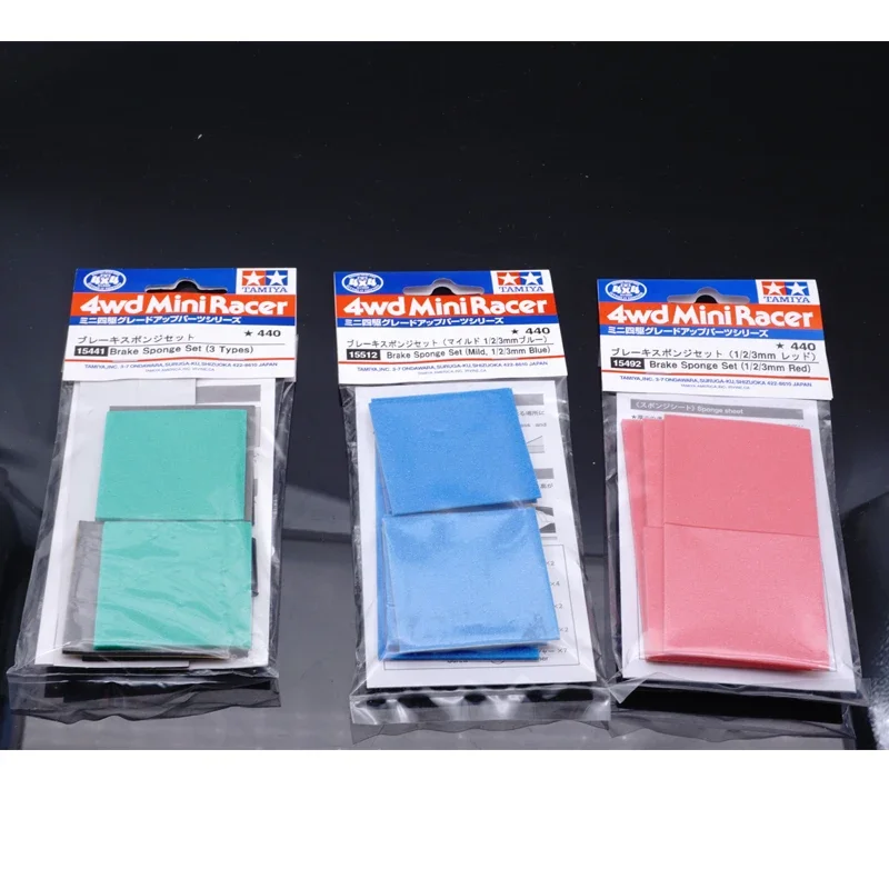 MINI 4WD original tamiya Brake sponge 15441 15512 15492 blue pink green sponge use for tamiya racing car brake