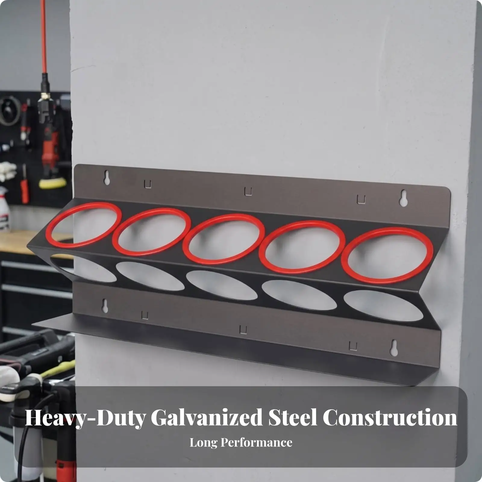 Wall-Mounted Spray Bottle Holder Long-Lasting Spray Bottle Rack Easy to Install