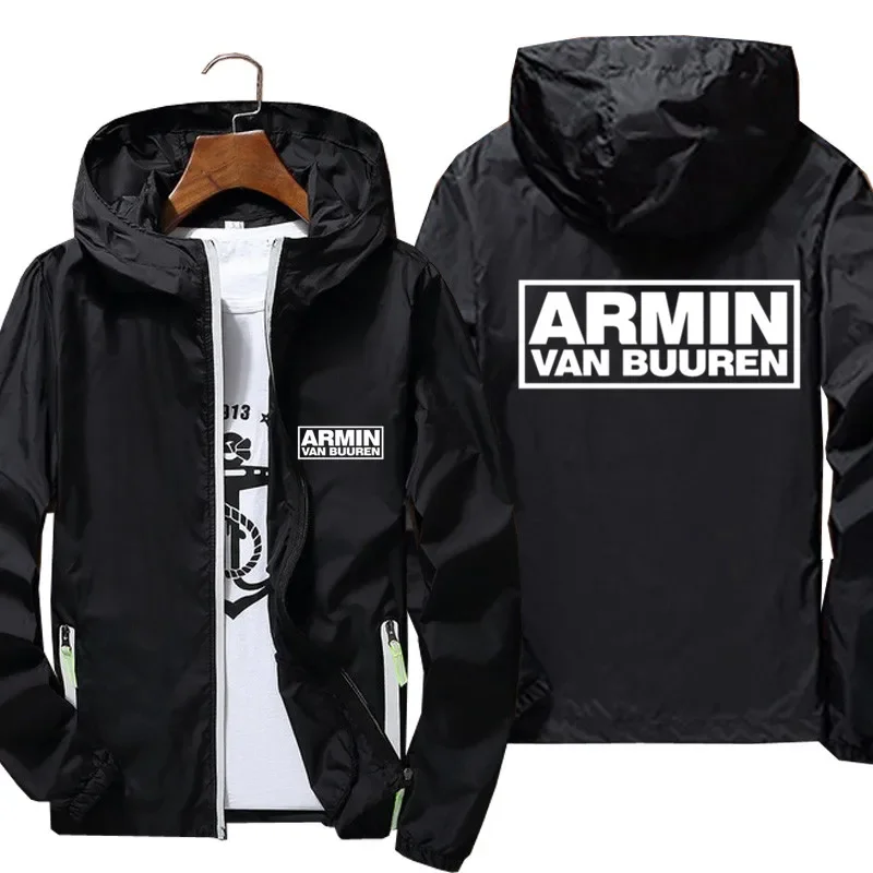 

Armin Van Buuren Men Windbreaker Pilot Thin Reflective Jacket Coat Bomber Flight Jackets Hooded Zipper Fashion Unisex Clothing