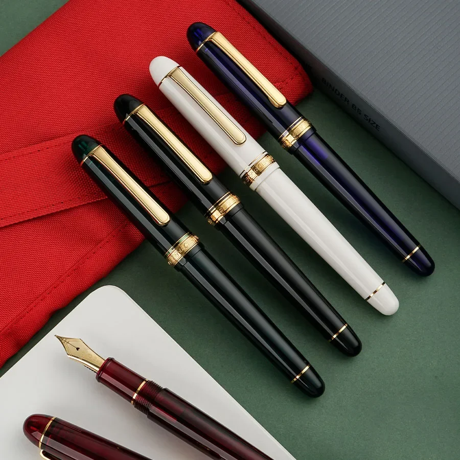 Japan Original platinum  3776 century  KKPNB - 13000 15000 18000 14k gold fountain pen business classic Transparent pen