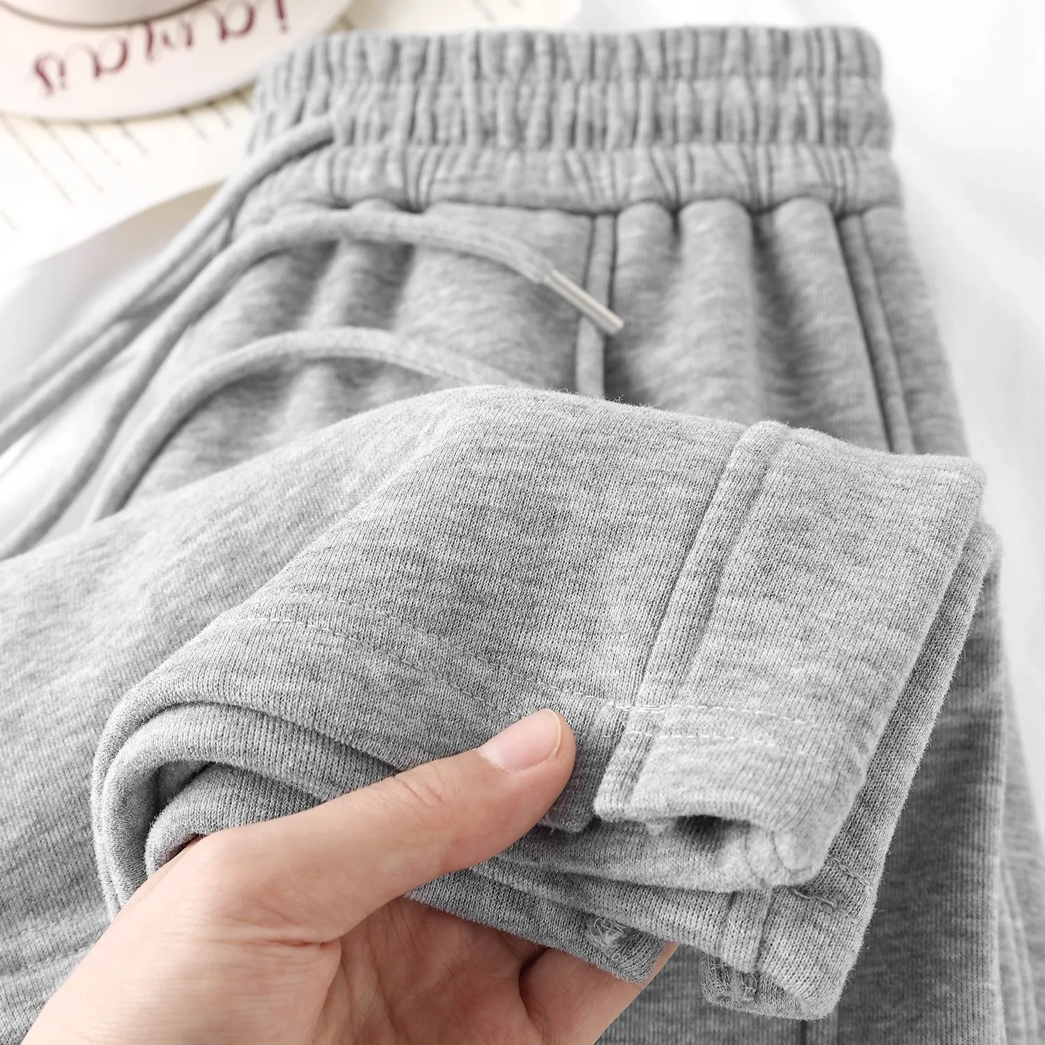 

Slim Fit Banana Pants High Waist Thi Warm Casual Sweatpants Straight Leg Autumn Winter Thermal Treetree Pants for Women