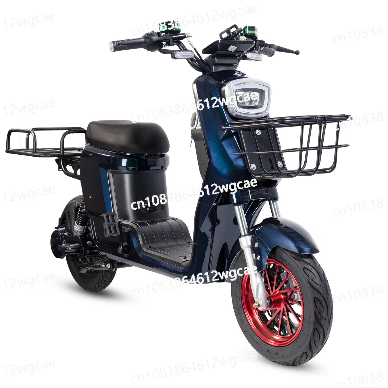 Electric Bicycle Lithium Battery Delivery Long-distance Running Passenger and Freight Dual Purpose Electric Scooter