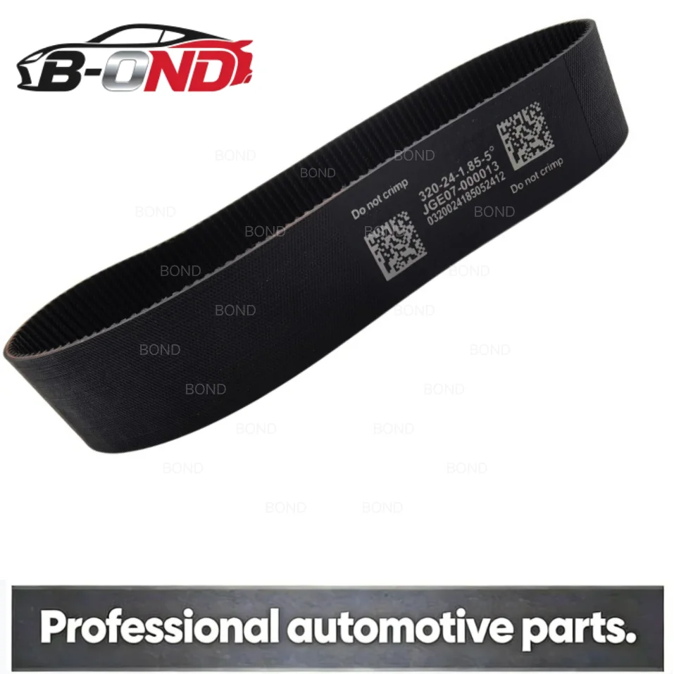 JGE07-000013 For Kurodsu Rod Buick Weilang Chevrolet Cruze Bogie Motor Belt  Helical belt leather ring cloth belt 320-24-1.85-5°
