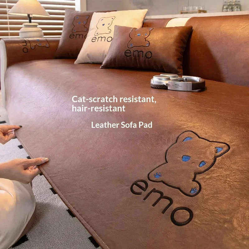 Technology Cloth Sofa Towel Mat Anti-scratch Non-Slip Kids Cat Dog Pet Pad for Living Room Soft Smooth Couch Covers