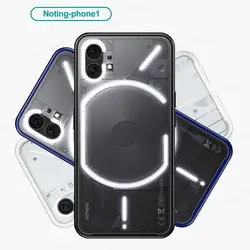 For Nothing Phone (1) Four Corners Armor Shockproof Case For Nothing Phone 1 One 2A Plus Hard PC Matte Protective Phone Cover