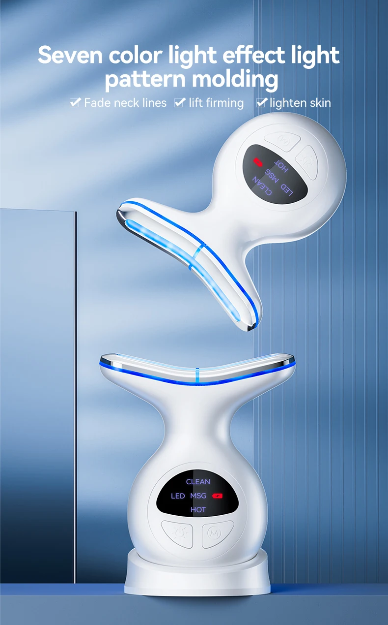 Face and Neck Beauty Device True Beauty Facial Massager for Skin Care, Firm, Tightening and Smooth Personal Use Appliance view 6