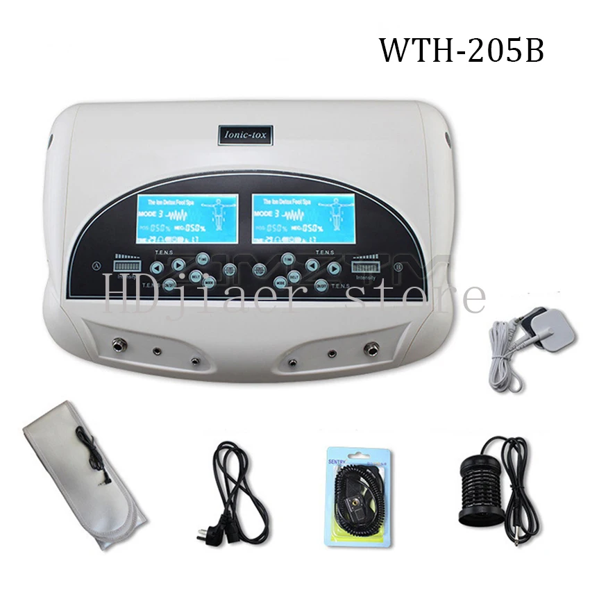 

Dual Ionic Cleanse Detox Machine Electric Massage Cell Cleaning Feet Device Footbath Salon Spa Muscle Massager Body Health Care