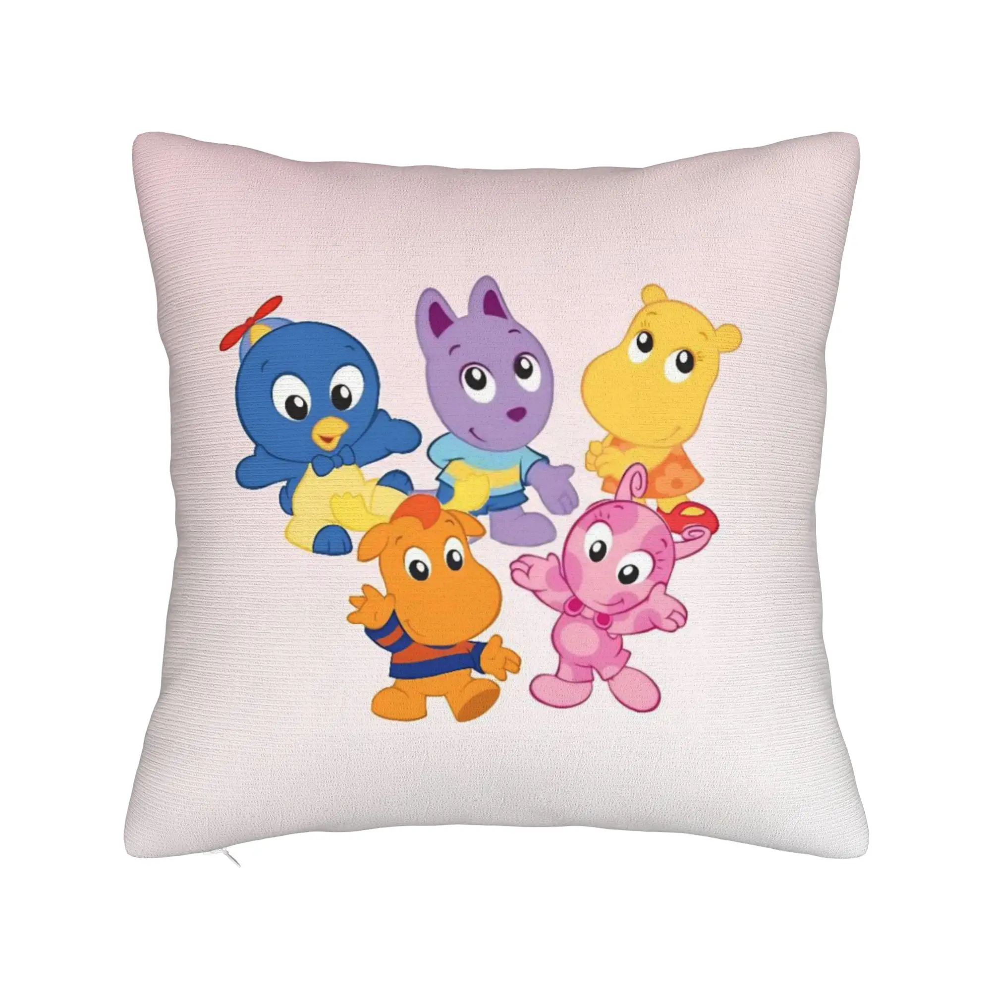 The B-Backyardigans Cartoon Pillow Cover Merchandise Printed Cushion Cover Decor  Throw Pillow Case Cover Home Multiple Sizes