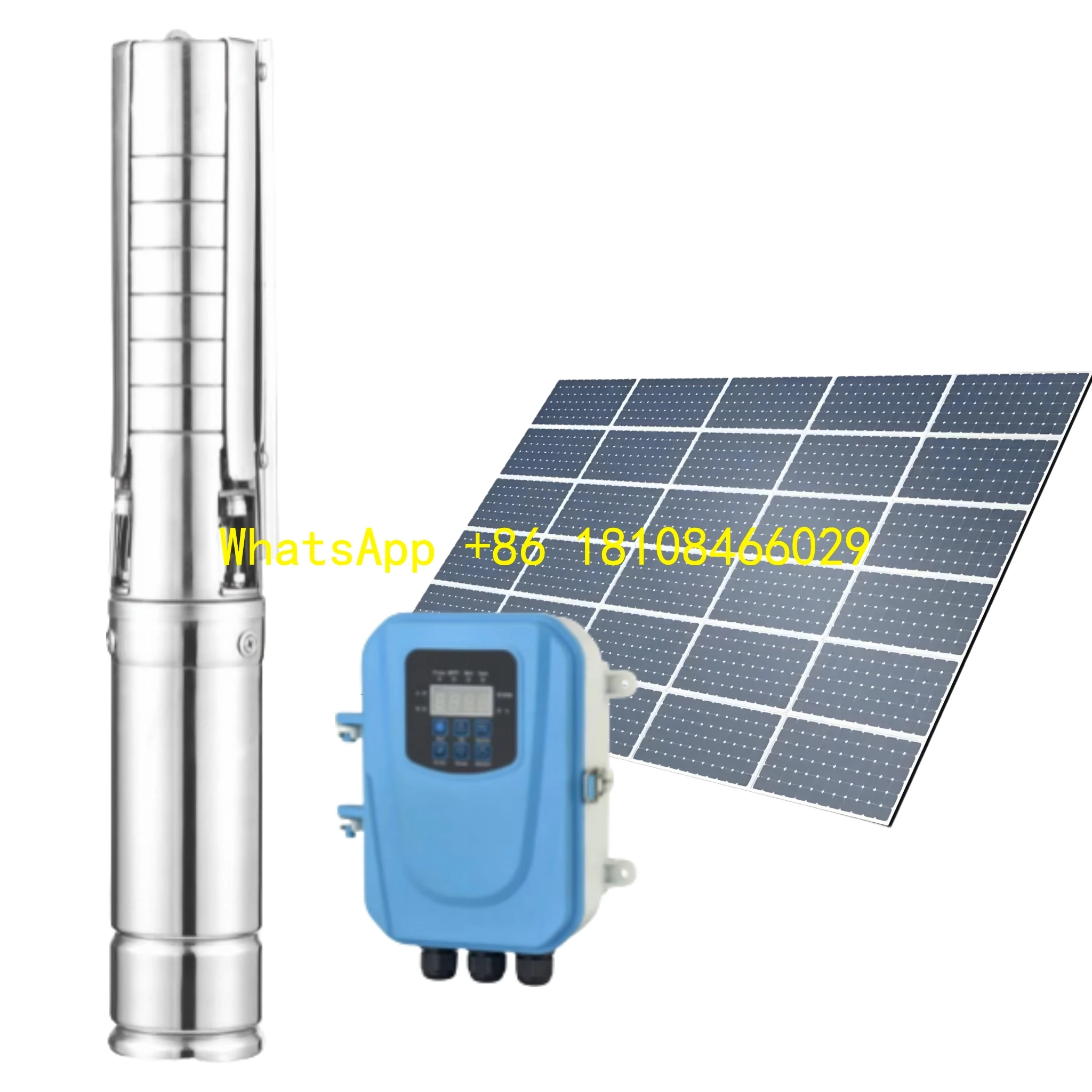 

Factory Price 220V 3 158M High Head Solar Powered Water Pump System for Agriculture Use