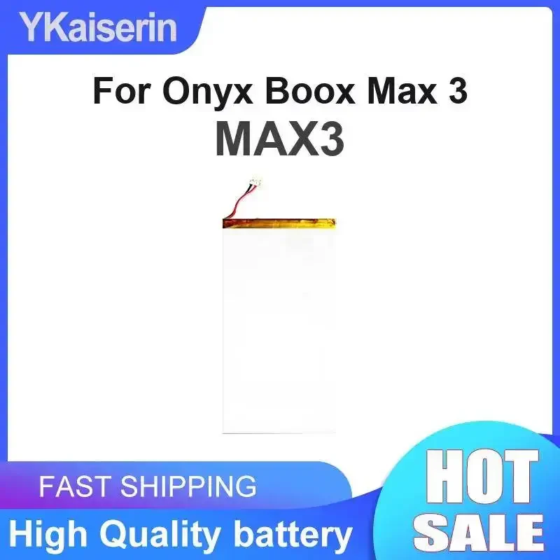 

MAX3 For Onyx Boox Max 3 Prolonged Performance E - Book Reader Battery 6000mAh