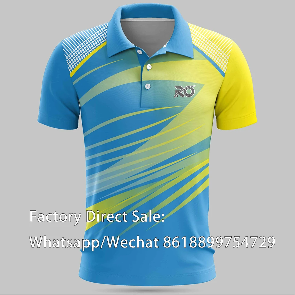 

UPF 50+ Shirts Baseball Men Coach Gear Golf Para Polo Beach Manga Corta Fishing Tops Badminton Breathable Sports Jersey Football